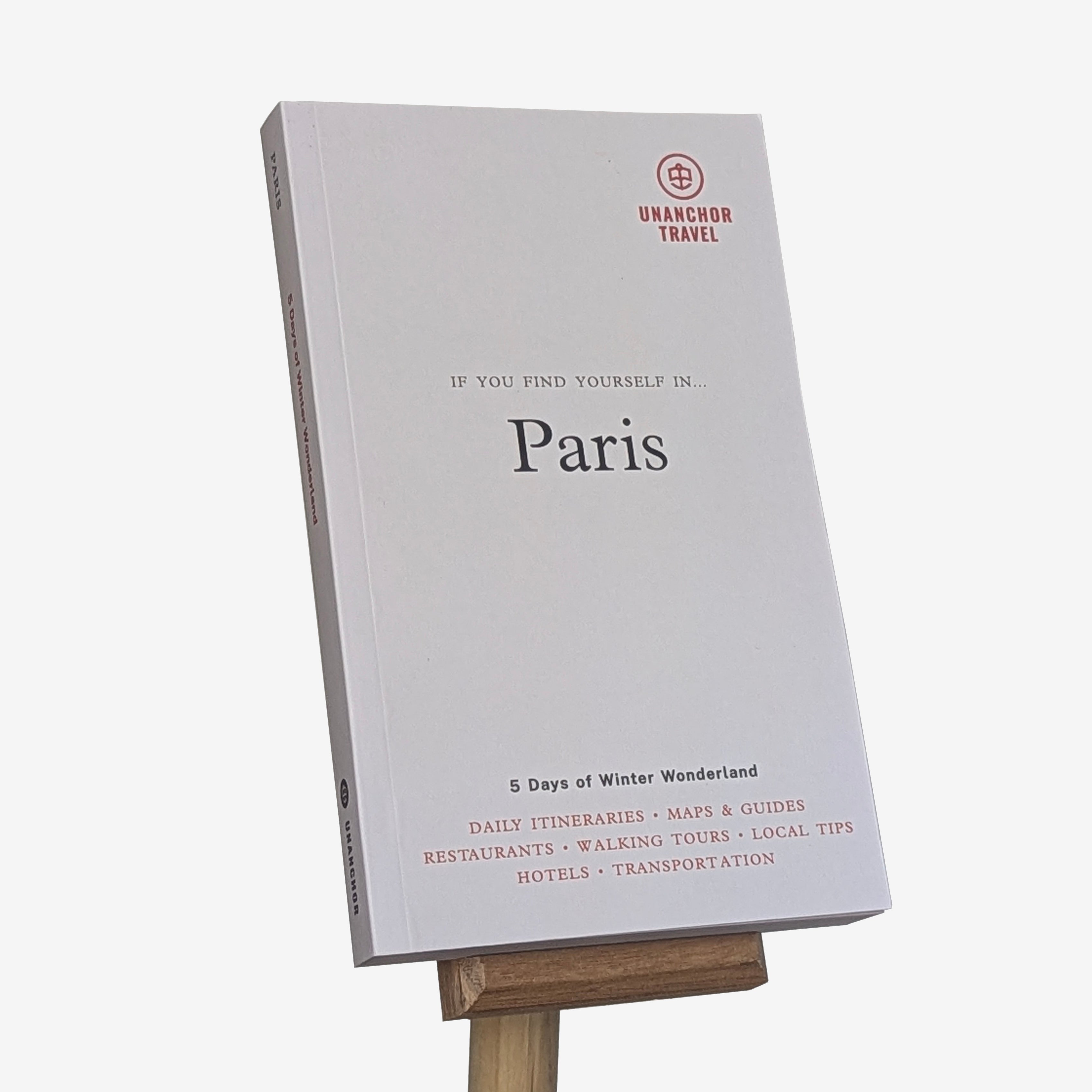 Paris guide front cover